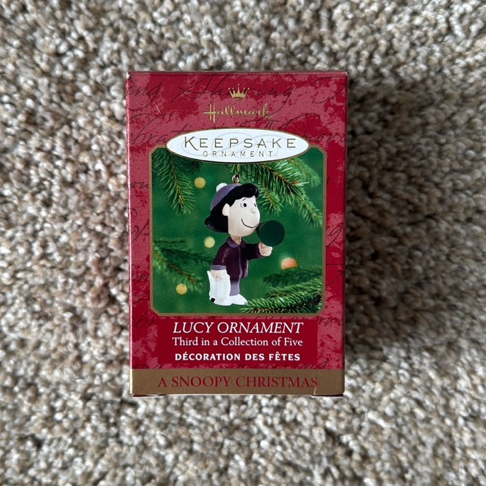 Hallmark Keepsake Ornament - Lucy Ornament